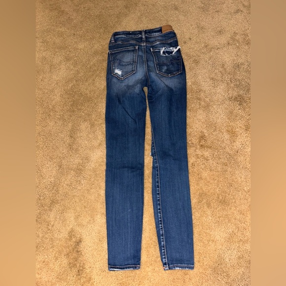 american eagle jeans size 2 hi-rise! - Picture 2 of 4
